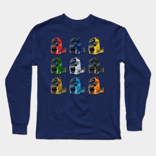 Cartoon truck Long Sleeve T-Shirt